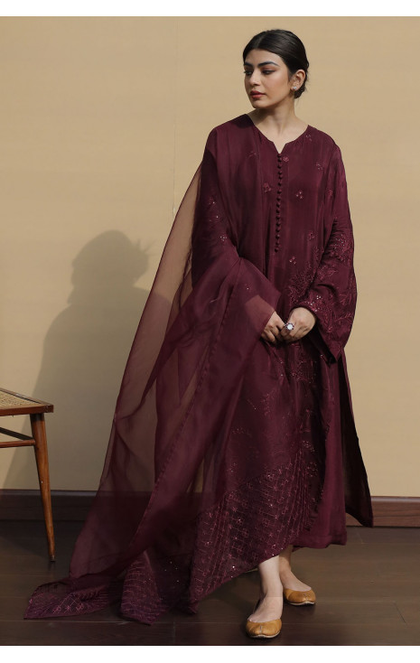 Burgundy Outfit